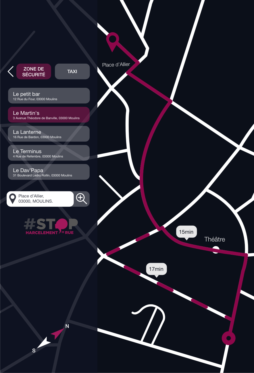 Manon Frémaux dispositif panneau JCDecaux.